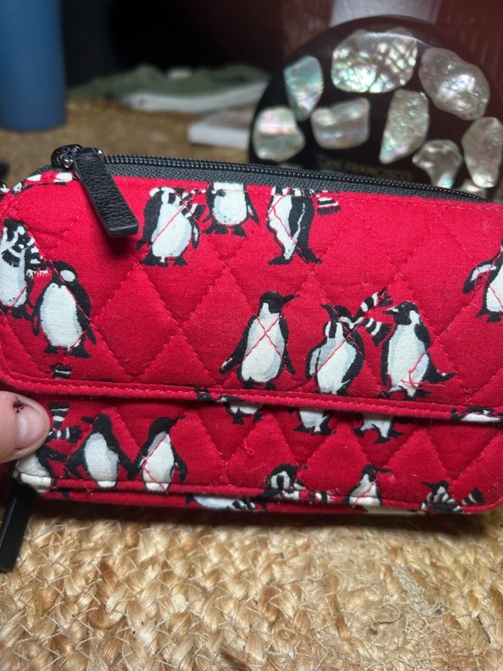 NWOT Vera Bradley all in one crossbody wristlet